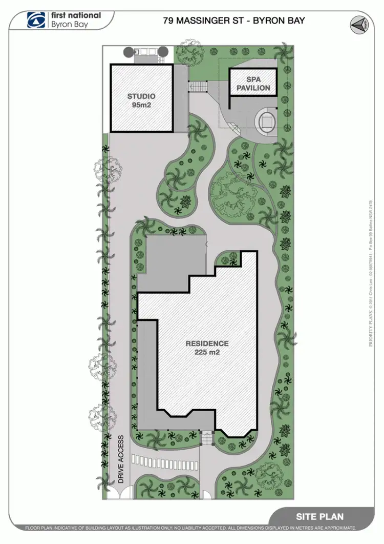 Floorplan of Homely house listing, 79 Massinger Street, Byron Bay NSW 2481