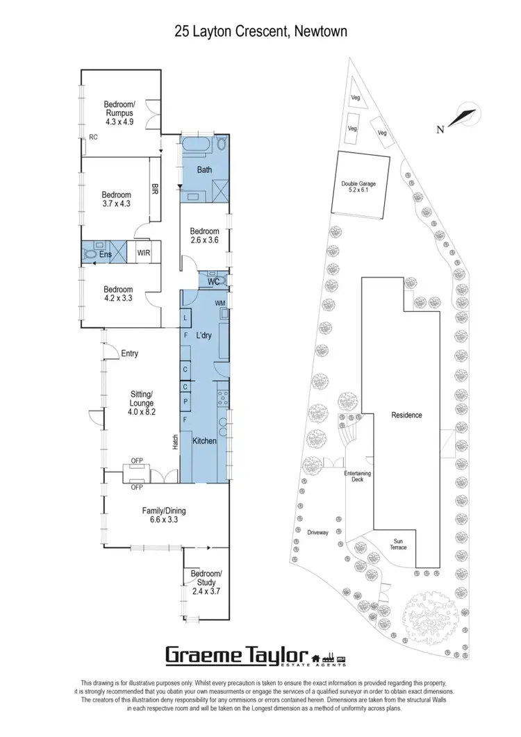 Floorplan of Homely house listing, 25 Layton Crescent (Extension of Minerva Rd), Newtown VIC 3220