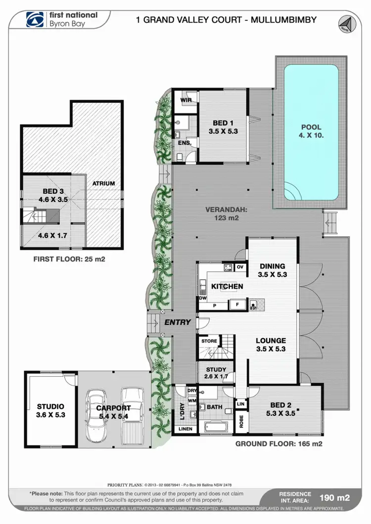 Floorplan of Homely house listing, 1 Grand Valley Court, Mullumbimby NSW 2482