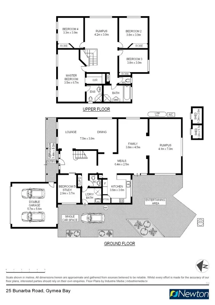 Floorplan of Homely house listing, 25 Bunarba Road, Gymea Bay NSW 2227