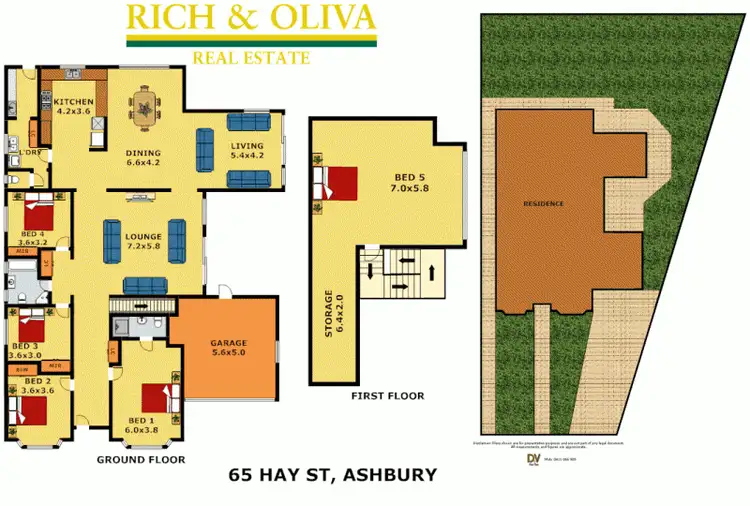 Floorplan of Homely house listing, 65 Hay Street, Ashbury NSW 2193