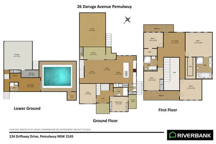 Floorplan of Homely house listing, 26 Daruga Avenue, Pemulwuy NSW 2145