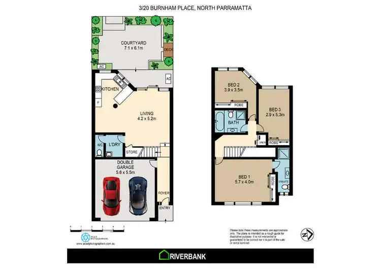 Floorplan of Homely house listing, 3/20 Burnham Pl,, North Parramatta NSW 2151