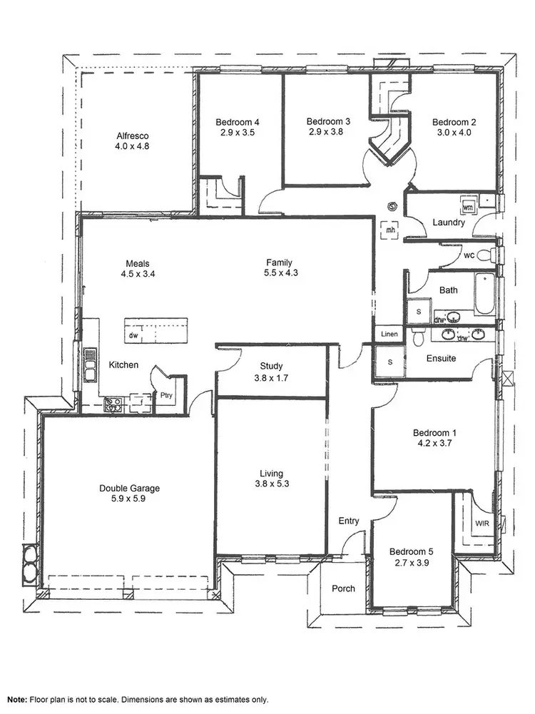 Floorplan of Homely house listing, Address available on request