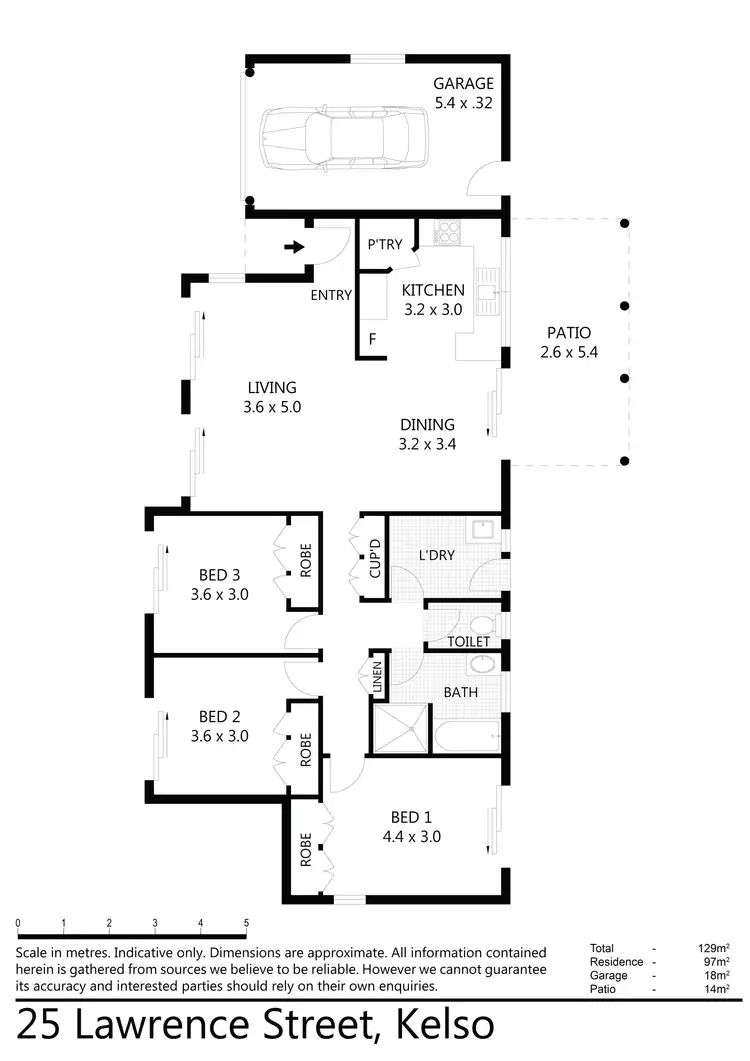 Floorplan of Homely house listing, 25 Lawrence Street, Kelso QLD 4815