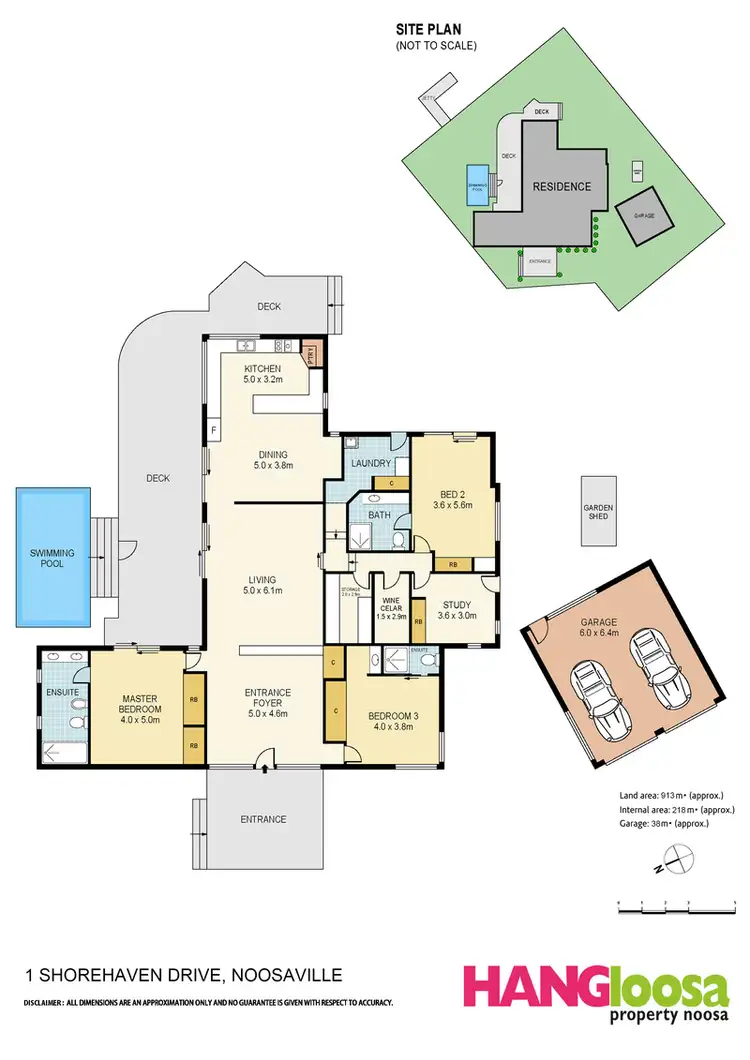 Floorplan of Homely house listing, 1 Shorehaven Drive, Noosa Waters QLD 4566