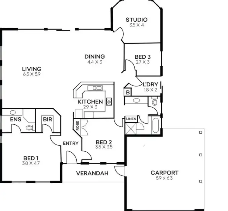 Floorplan of Homely house listing, 2 Majestic Grove, Highbury SA 5089