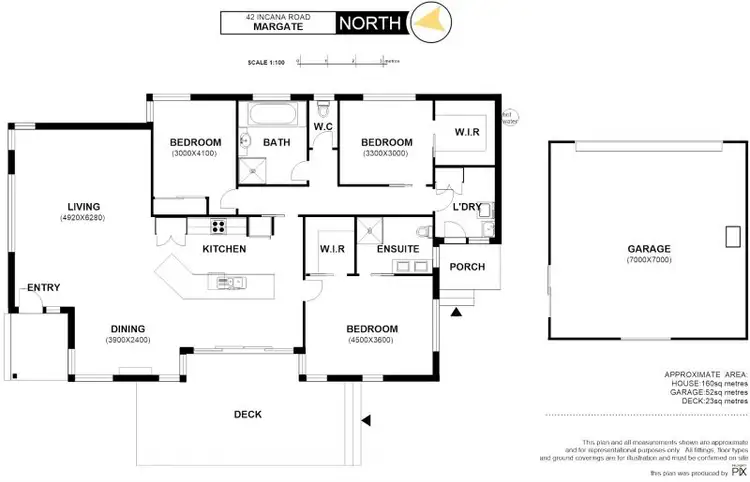 Floorplan of Homely house listing, 42 Incana Road, Margate TAS 7054