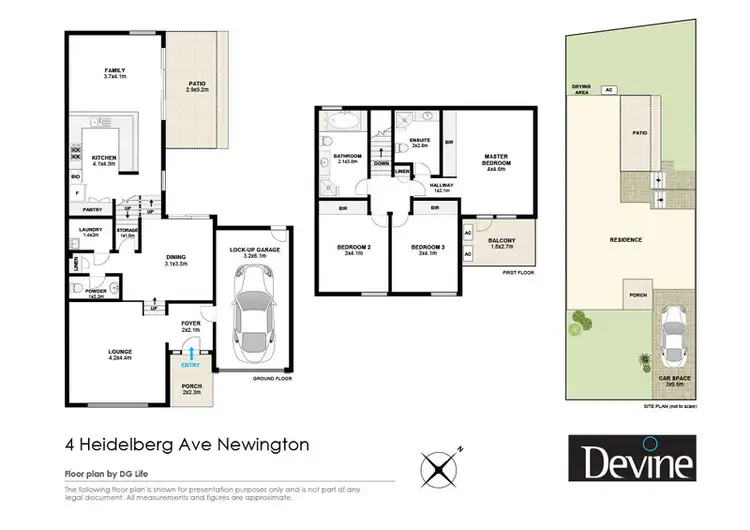 Floorplan of Homely house listing, 4 Heidelberg Avenue, Newington NSW 2127