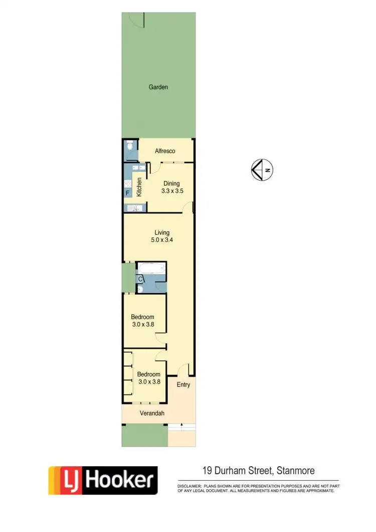 Floorplan of Homely house listing, 19 Durham St, Stanmore NSW 2048