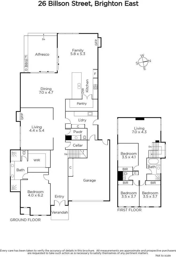 Floorplan of Homely house listing, 26 Billson Street, Brighton East VIC 3187