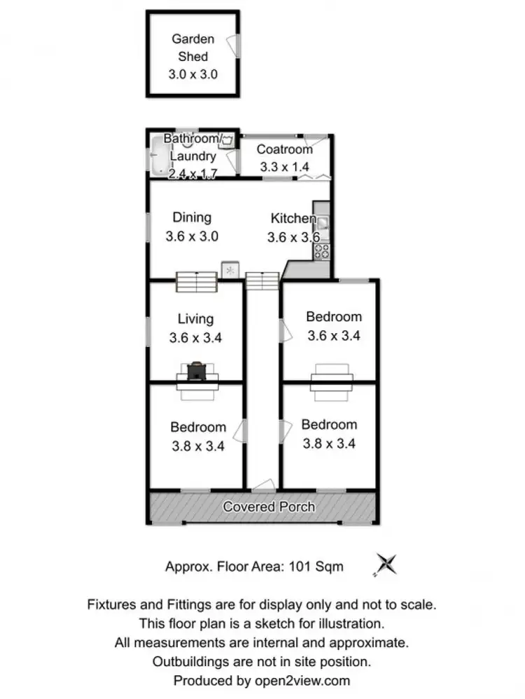 Floorplan of Homely house listing, 24 Lansdowne Crescent, West Hobart TAS 7000