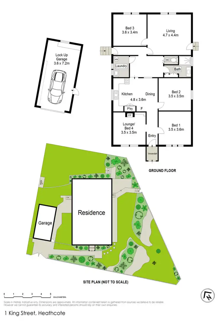 Floorplan of Homely house listing, 1 King Street, Heathcote NSW 2233