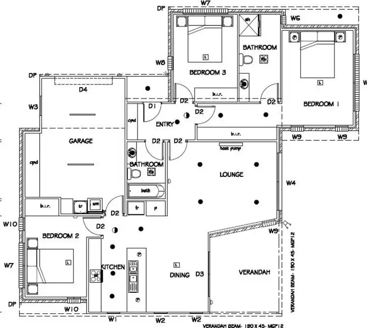 Floorplan of Homely unit listing, 1/12 Lower Madden Street, Devonport TAS 7310