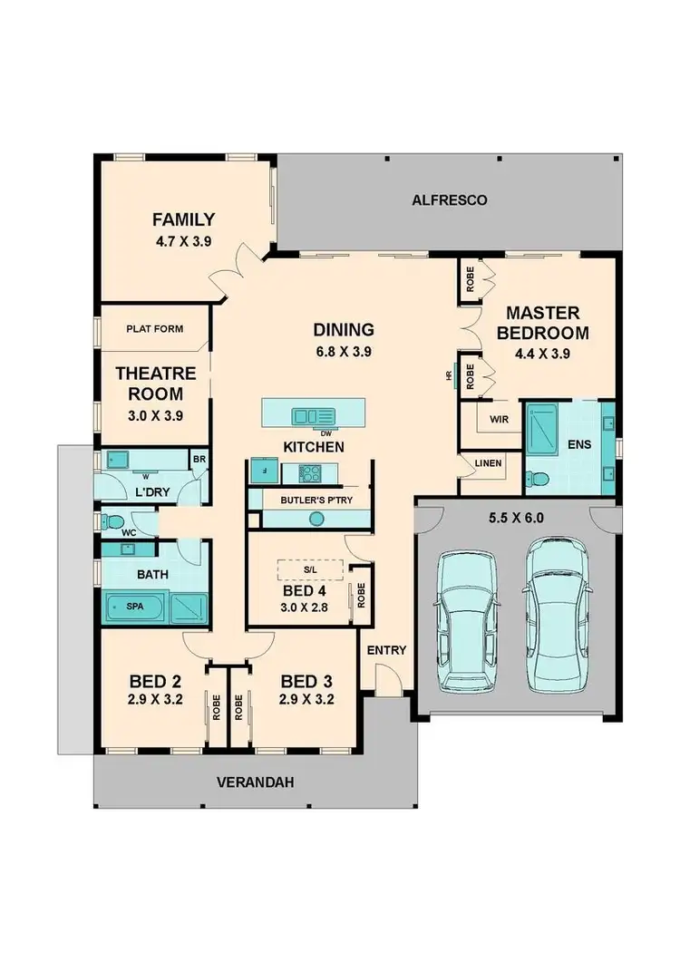 Floorplan of Homely house listing, 13 Mollison Street, Pyalong VIC 3521