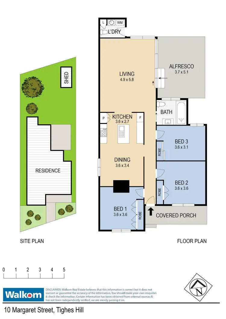Floorplan of Homely house listing, 10 Margaret Street, Tighes Hill NSW 2297