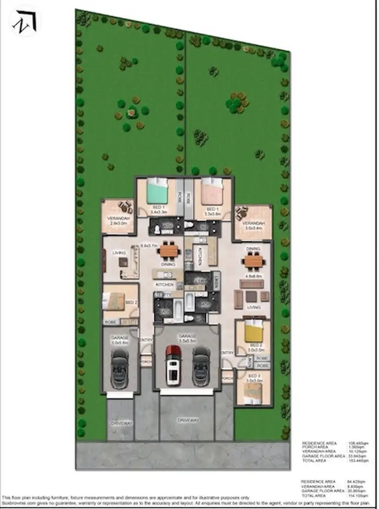 Floorplan of Homely house listing, Address available on request