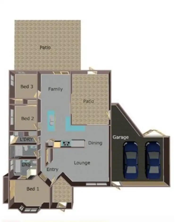 Floorplan of Homely house listing, 192 Chermside Road, Basin Pocket QLD 4305