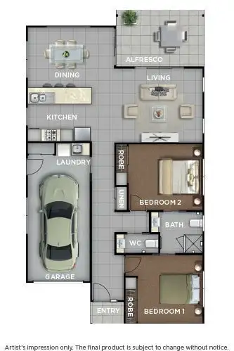Floorplan of Homely house listing, 90/41 Radke Road, Bethania QLD 4205