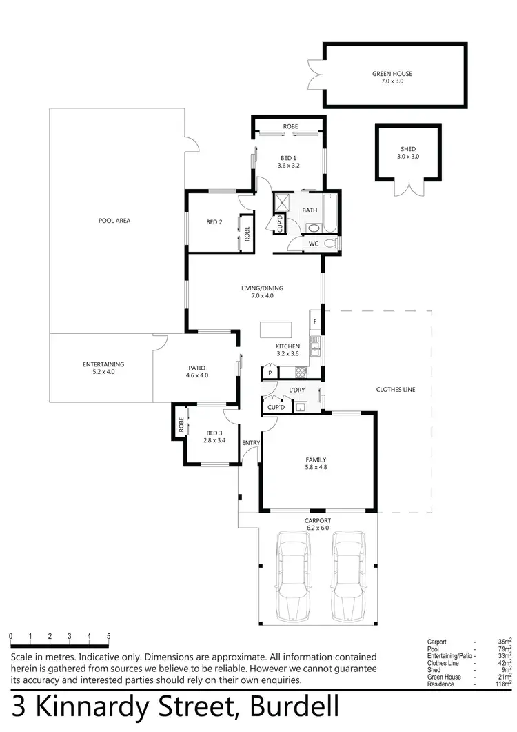 Floorplan of Homely house listing, 3 Kinnardy Street, Burdell QLD 4818