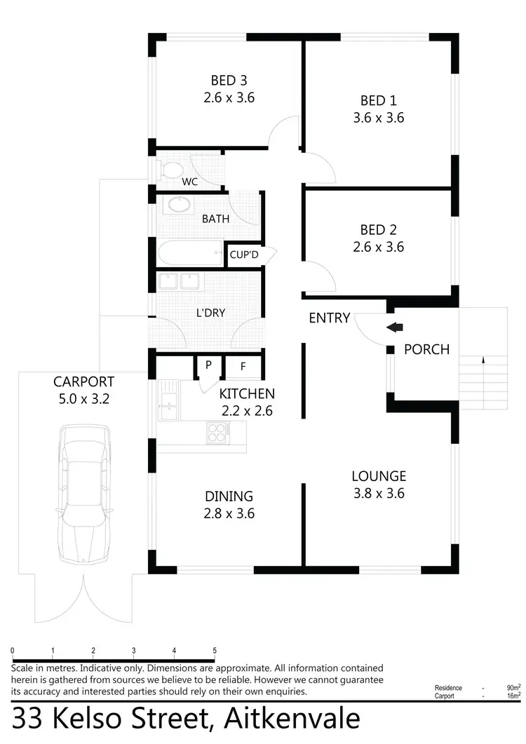 Floorplan of Homely house listing, 33 Kelso Street, Aitkenvale QLD 4814