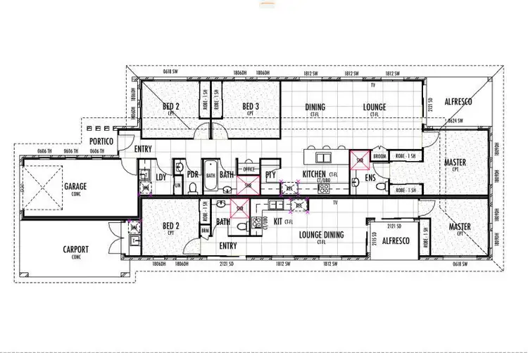 Floorplan of Homely house listing, Lot 2, 16 Sidha Ave, Glass House Mountains QLD 4518