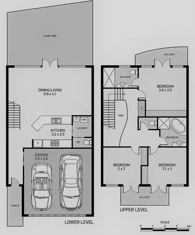 Floorplan of Homely townhouse listing, 12/8 Ala Moana Way, Fingal Bay NSW 2315