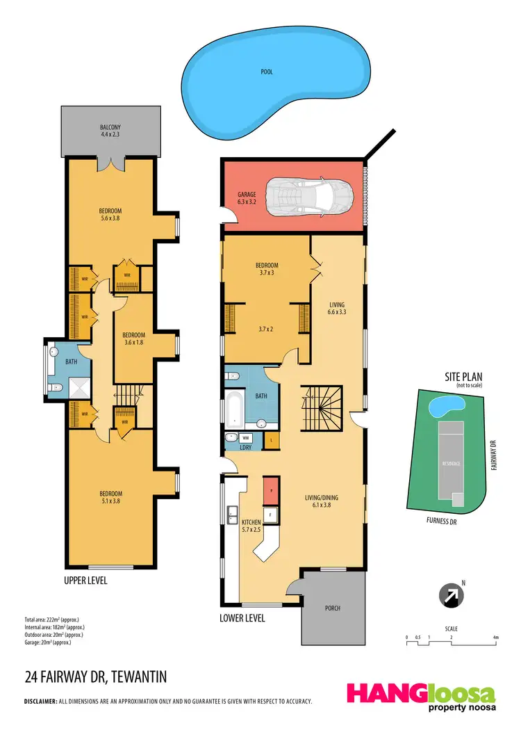 Floorplan of Homely house listing, 24 Fairway Drive, Tewantin QLD 4565