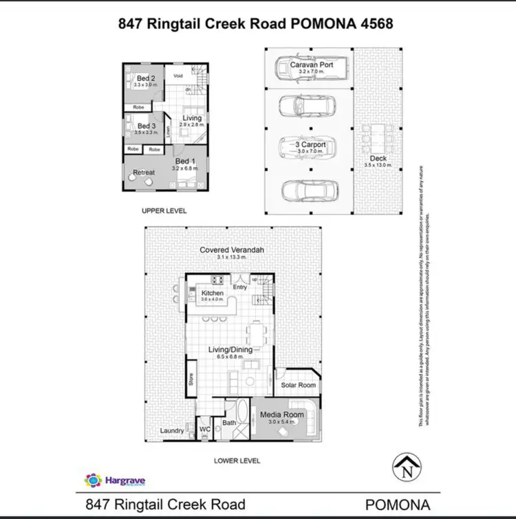 Floorplan of Homely rural property listing, 847 Ringtail Creek Rd, Pomona QLD 4568