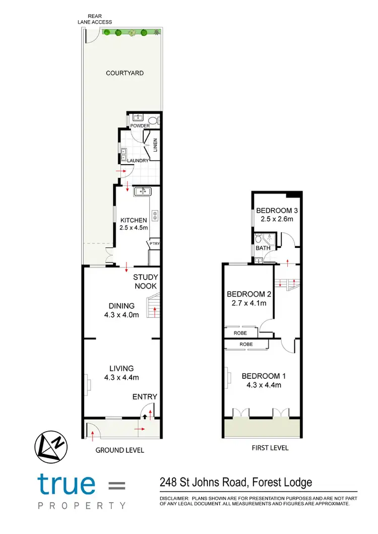 Floorplan of Homely terrace listing, 248 St Johns Road, Forest Lodge NSW 2037