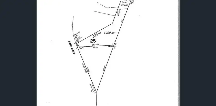 Floorplan of Homely land listing, 49 Robb Road, Redlynch QLD 4870