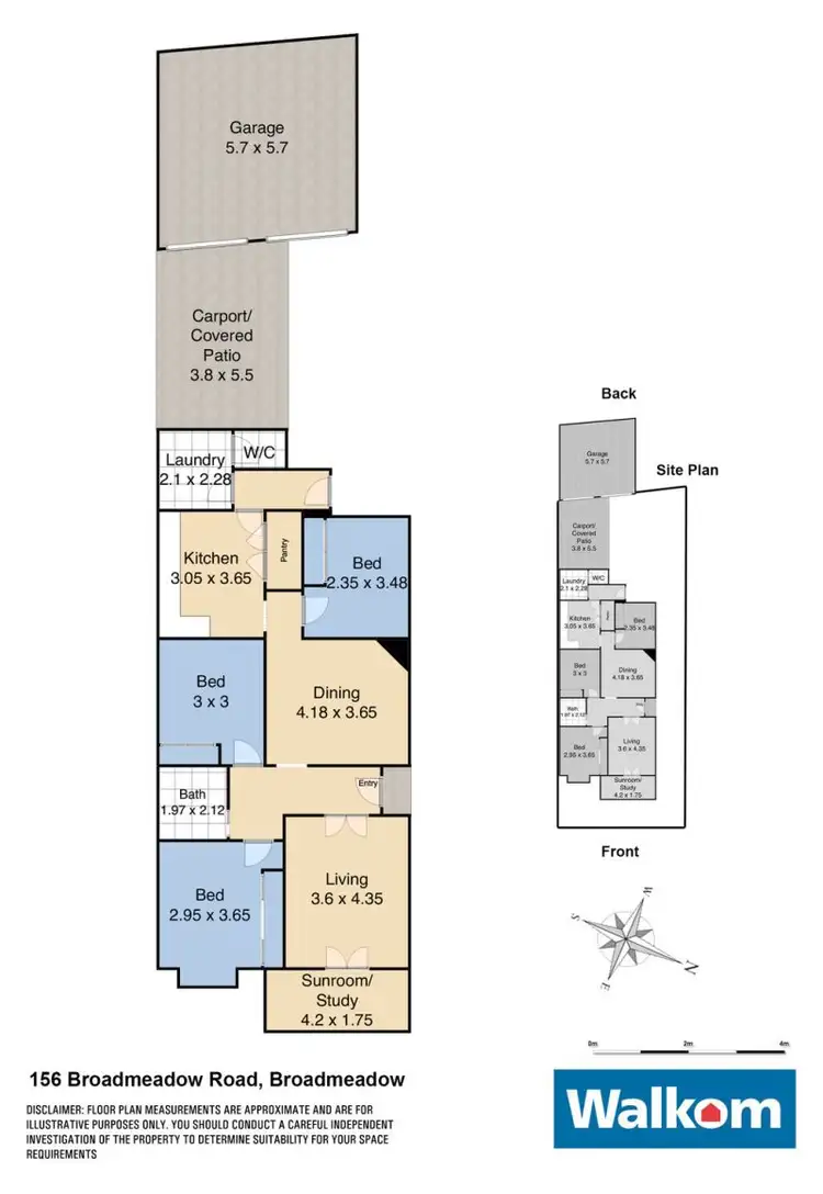 Floorplan of Homely house listing, 156 Broadmeadow Road, Broadmeadow NSW 2292