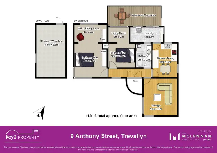 Floorplan of Homely house listing, 9 Anthony Street, Trevallyn TAS 7250