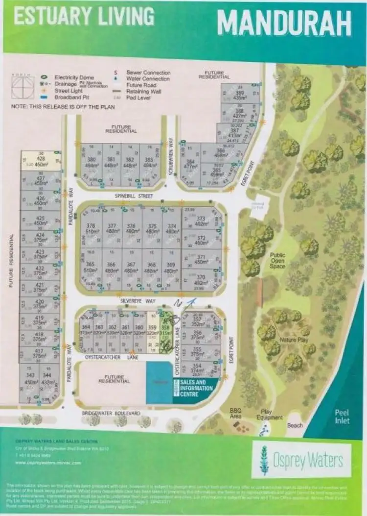 Floorplan of Homely land listing, Lot 358 Silvereye Way, Erskine WA 6210