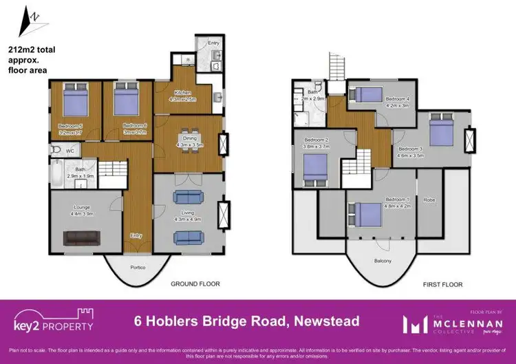 Floorplan of Homely house listing, 6 Hoblers Bridge Road, Newstead TAS 7250