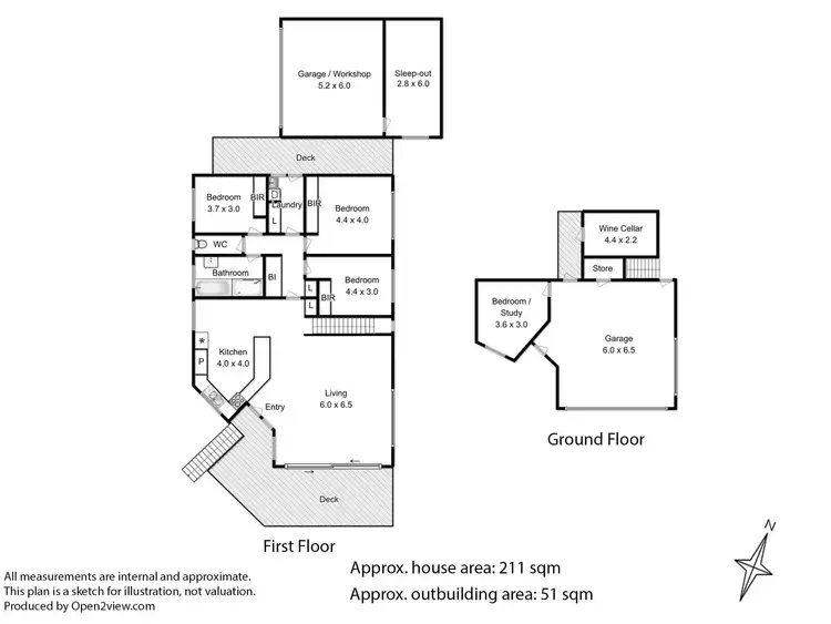 Floorplan of Homely house listing, 36 Chuter Street, Deep Bay TAS 7112
