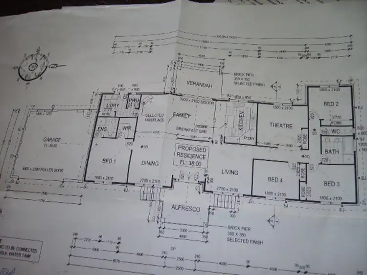 Floorplan of Homely rural property listing, 40 Carlisle Close, Nyora VIC 3987
