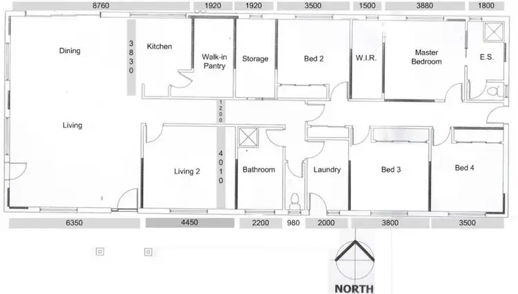Floorplan of Homely rural property listing, 28 Brightside Drive, Granite Rock VIC 3875