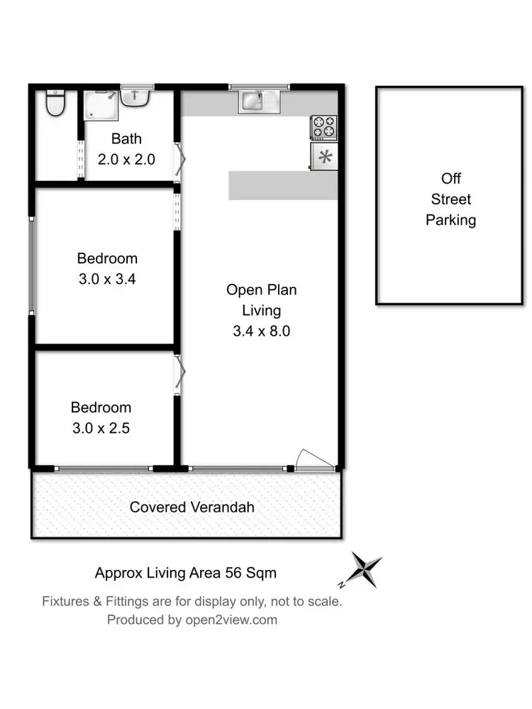 Floorplan of Homely unit listing, 11/157 Tolosa Street, Glenorchy TAS 7010