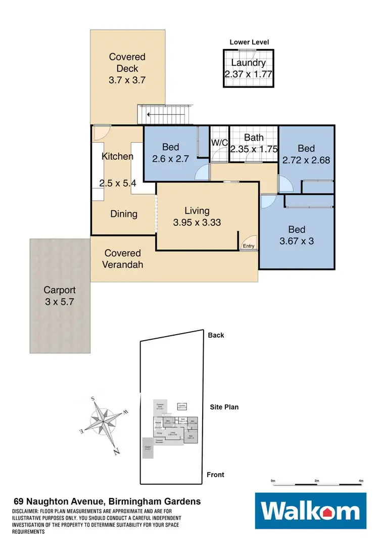 Floorplan of Homely house listing, 69 Naughton Ave, Birmingham Gardens NSW 2287