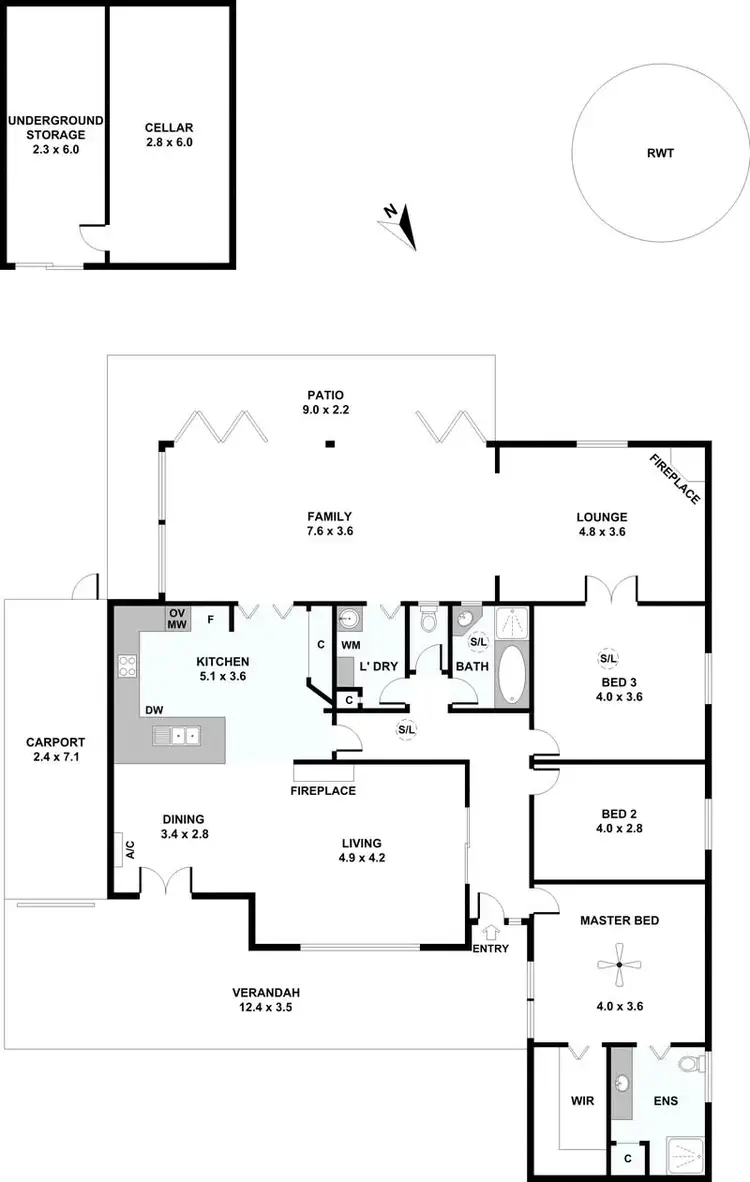 Floorplan of Homely house listing, 1114 Greenhill Road, Summertown SA 5141