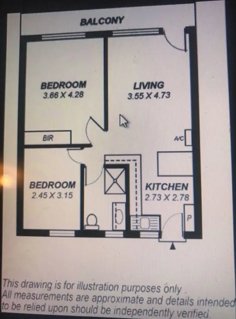 Floorplan of Homely unit listing, 17/218 Esplanade, Seacliff SA 5049