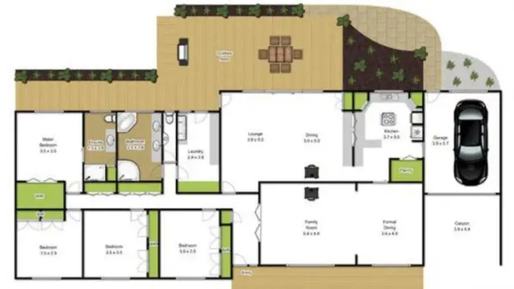 Floorplan of Homely rural property listing, 30 Bronze Wing Cres, Hazelwood North VIC 3840