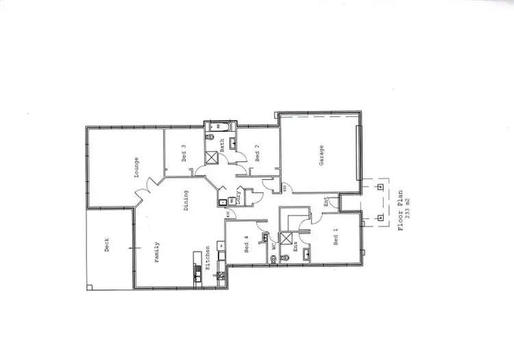 Floorplan of Homely house listing, 17 Harmsworth Road, Oakdowns TAS 7019