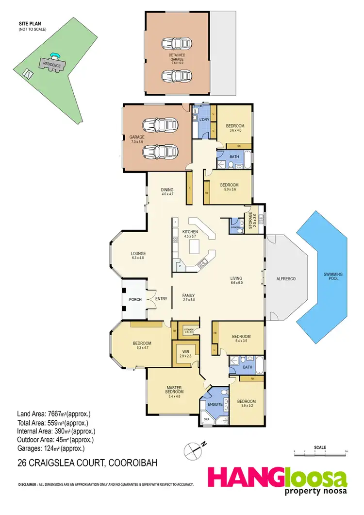 Floorplan of Homely house listing, 26 Craigslea Court, Cooroibah QLD 4565