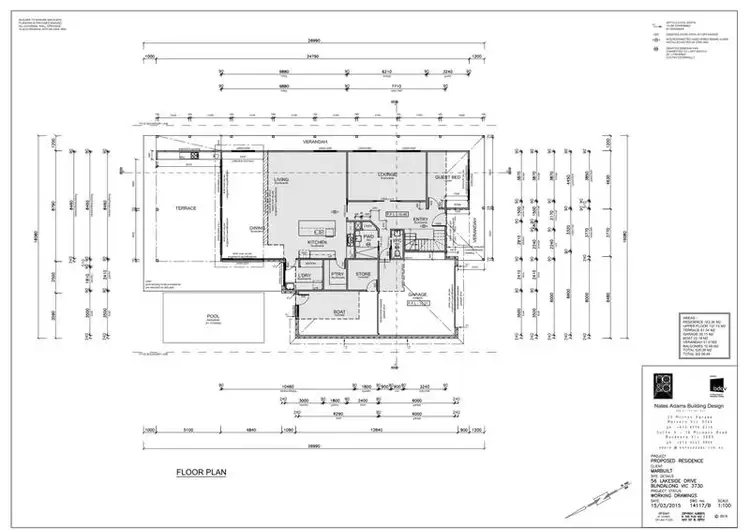 Floorplan of Homely house listing, 56 Lakeside Drive, Bundalong VIC 3730