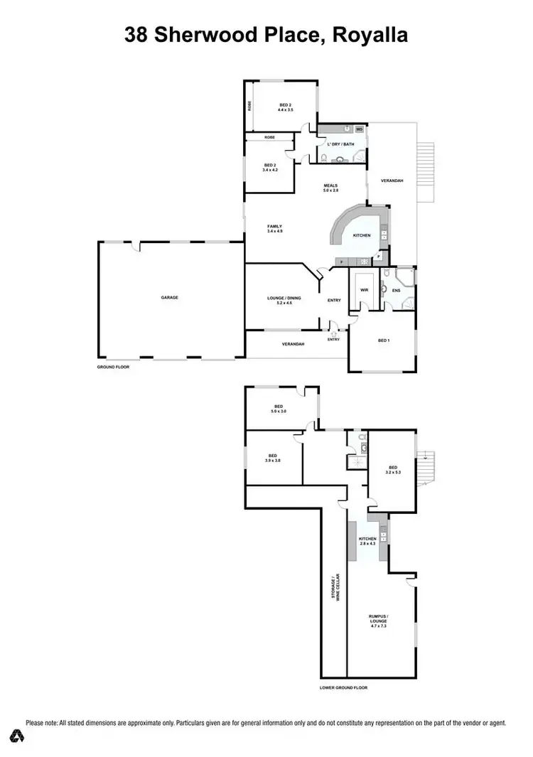 Floorplan of Homely rural property listing, 38 (OM) 20/07/2018 Sherwood Place, Royalla NSW 2620