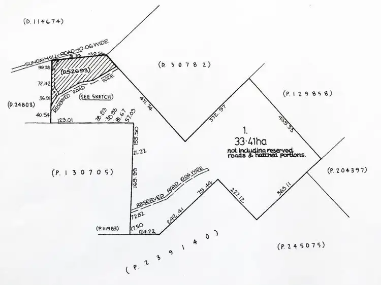 Floorplan of Homely land listing, 74 Martins Road, Petcheys Bay TAS 7109