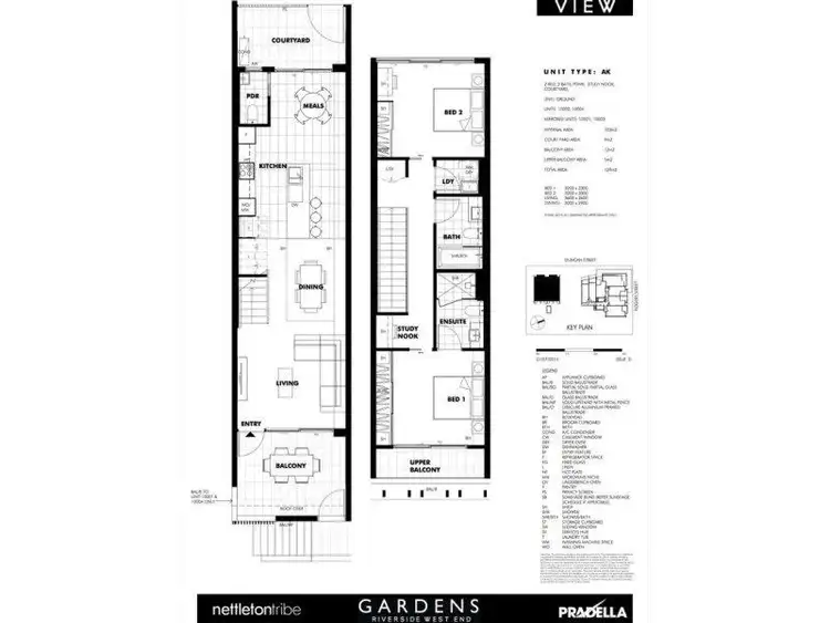 Floorplan of Homely townhouse listing, 10005/30 Duncan Street, West End QLD 4101
