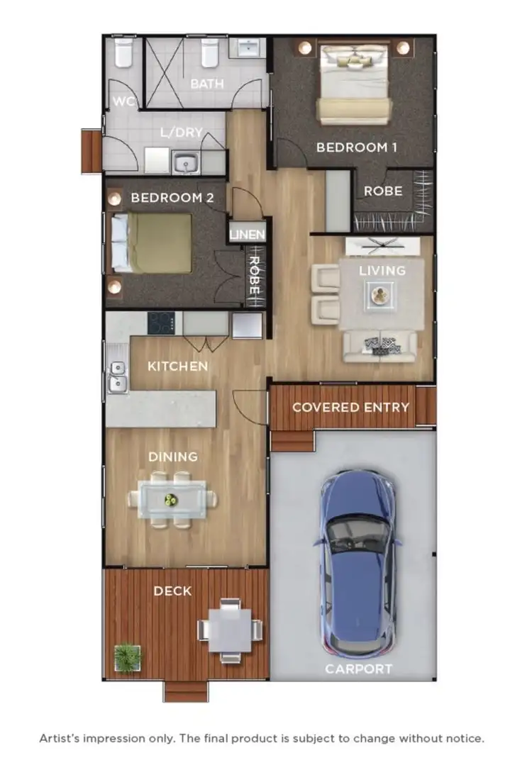 Floorplan of Homely house listing, 7/7 Catherine Crescent, Lavington NSW 2641